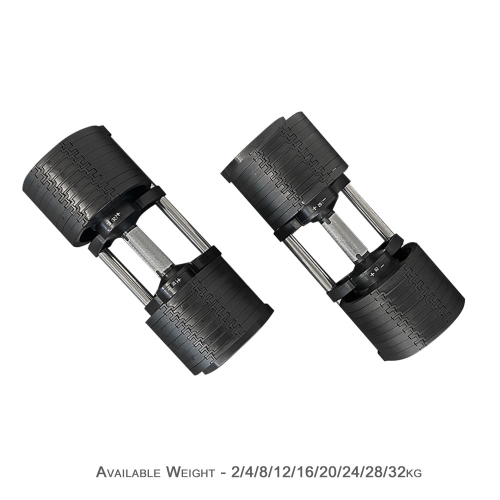 32kg Adjustable Dumbbell in Pair