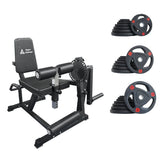 Leg Machine CL-23 + 10/20/25kg*2 (110kg) Olympic Tri-Grip Weights