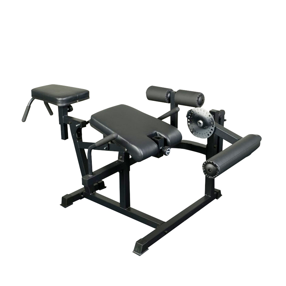 lying and seating extension and curl machine