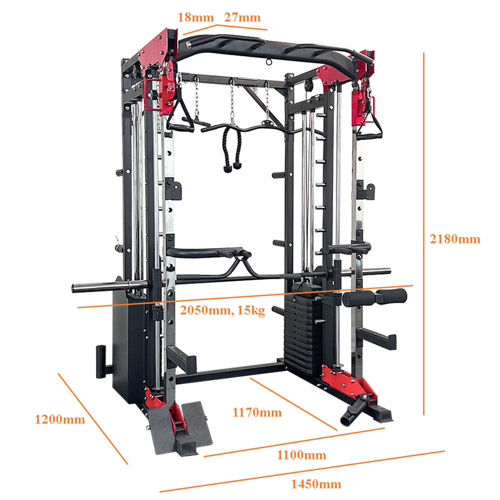 smith machine jl006 all dimensions