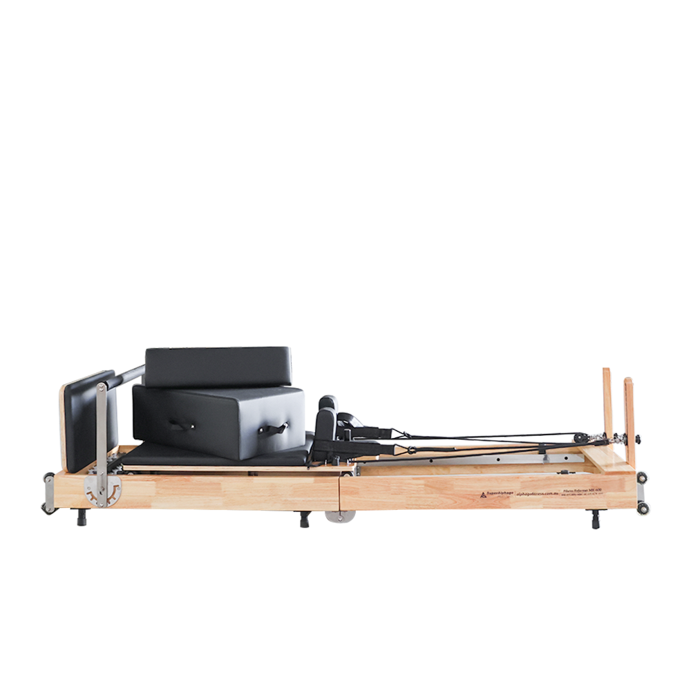 Foldable Oak Pilates Reformer MX-600A