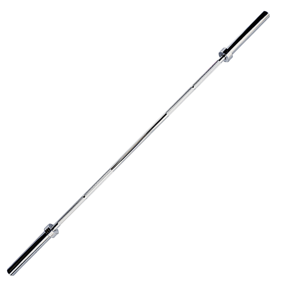2.2m Silver Olympic 700lb Straight Barbell