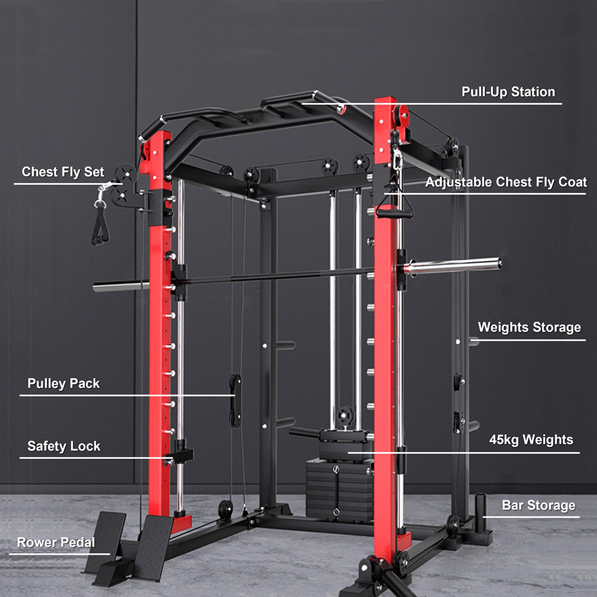 Smith cable online rack