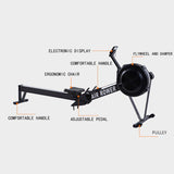 Air Rowing Machine Cardio Equipment description